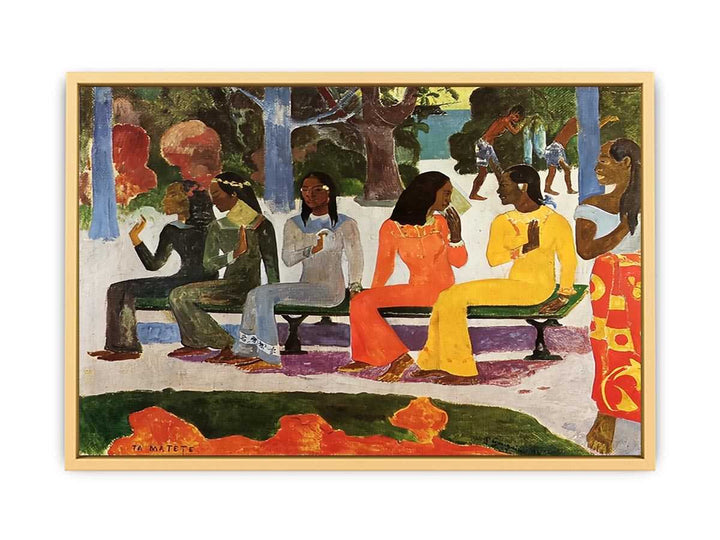Market Day by Paul Gaugin