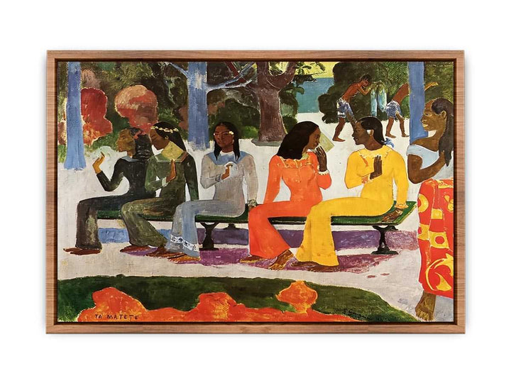 Market Day by Paul Gaugin