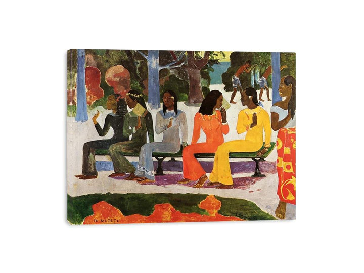 Market Day by Paul Gaugin