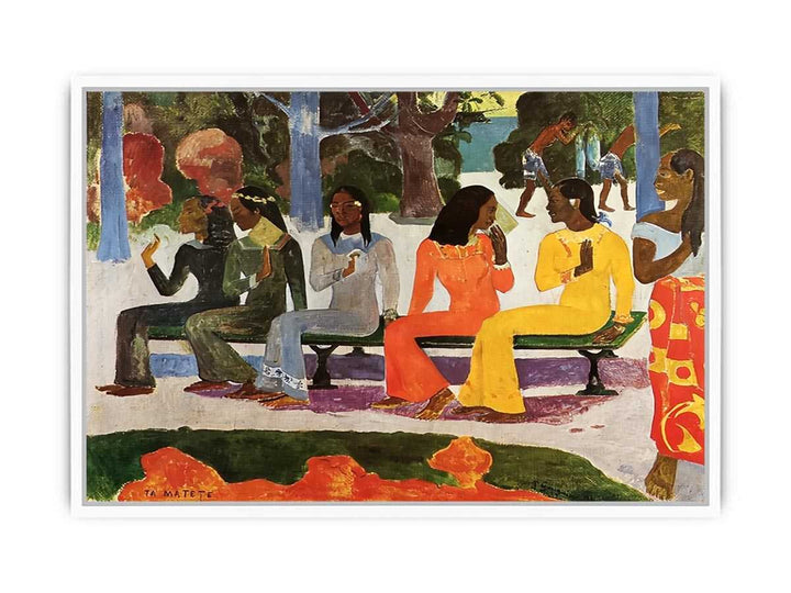 Market Day by Paul Gaugin