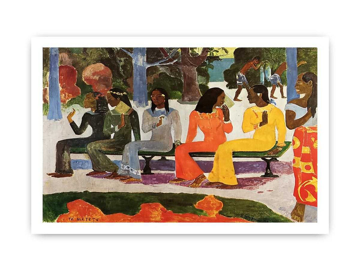 Market Day by Paul Gaugin