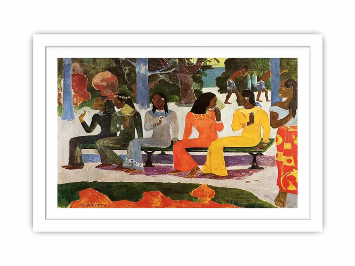 Market Day by Paul Gaugin