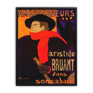 Ambassadeurs by Henri de Toulouse by Lautrec