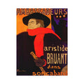 Ambassadeurs by Henri de Toulouse by Lautrec
