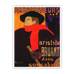 Ambassadeurs by Henri de Toulouse by Lautrec