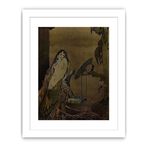 "Drest thus, I seem a different creature", illustration from 'Faust' by Goethe