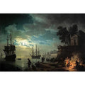 Night A Port in the Moonlight