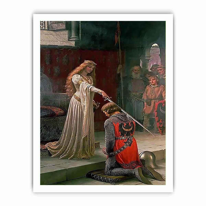 The Accolade by Edmund Blair Blair Leighton