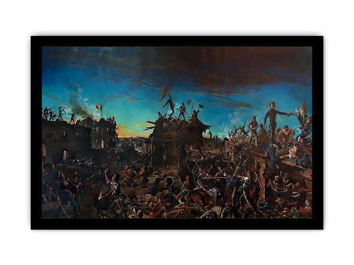 Dawn at the Alamo