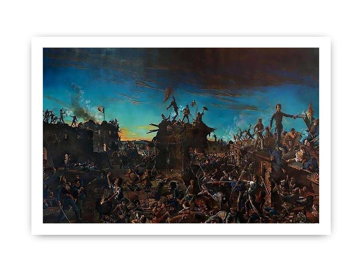 Dawn at the Alamo