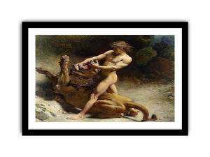 Samson's youth by Léon Bonnat