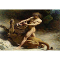 Samson's youth by Léon Bonnat