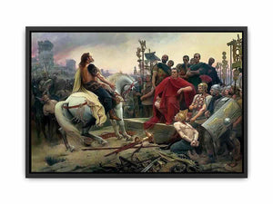 Vercingetorix throws down his arms at the feet of Julius Caesar