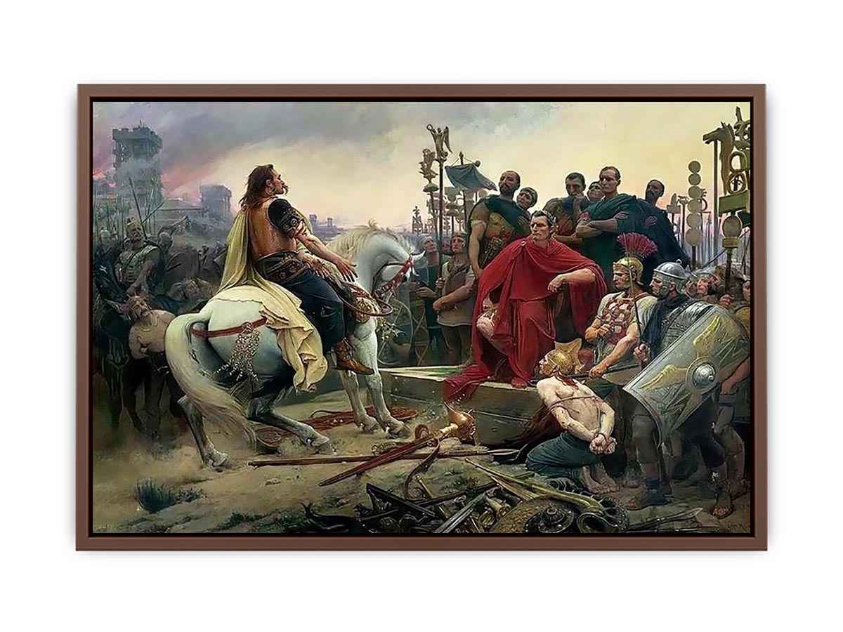 Vercingetorix throws down his arms at the feet of Julius Caesar