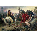 Vercingetorix throws down his arms at the feet of Julius Caesar