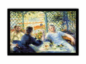 The Canoeists Luncheon by Pierre-Auguste Renoir