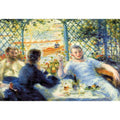 The Canoeists Luncheon by Pierre-Auguste Renoir