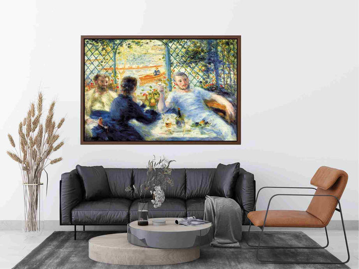 The Canoeists Luncheon by Pierre-Auguste Renoir