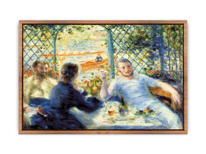 The Canoeists Luncheon by Pierre-Auguste Renoir