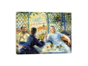 The Canoeists Luncheon by Pierre-Auguste Renoir