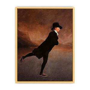 The Reverend Robert Walker skating on Duddingston Loch