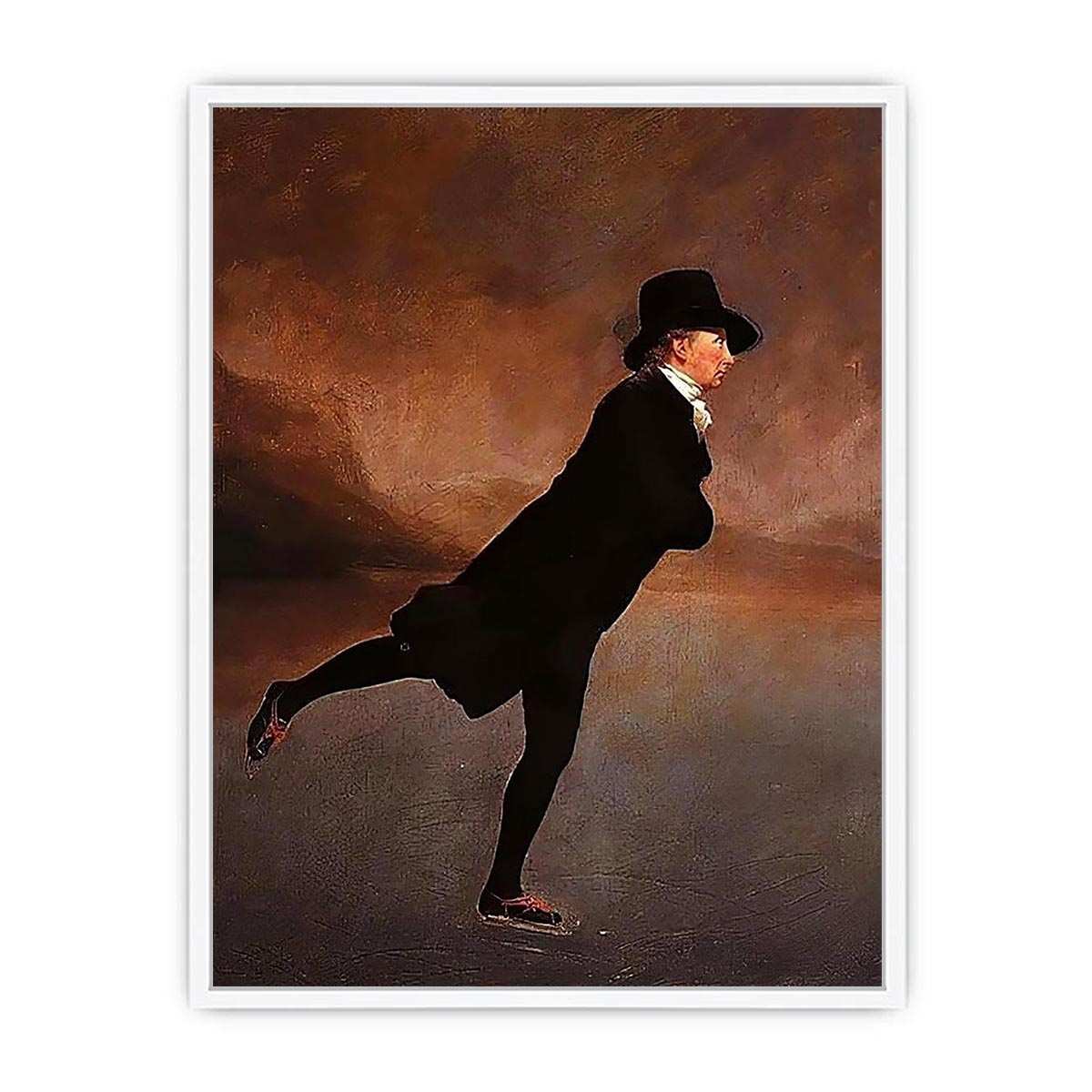 The Reverend Robert Walker skating on Duddingston Loch