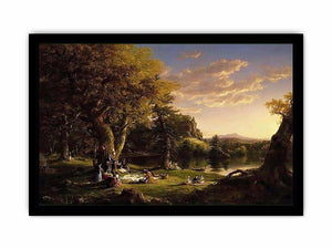 The Picnic by Thomas Cole