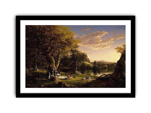 The Picnic by Thomas Cole