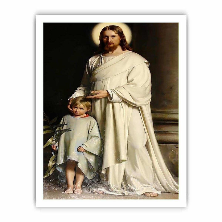 Christ and a Boy