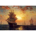 Ships at Night