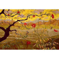Apple Tree With Red Fruit