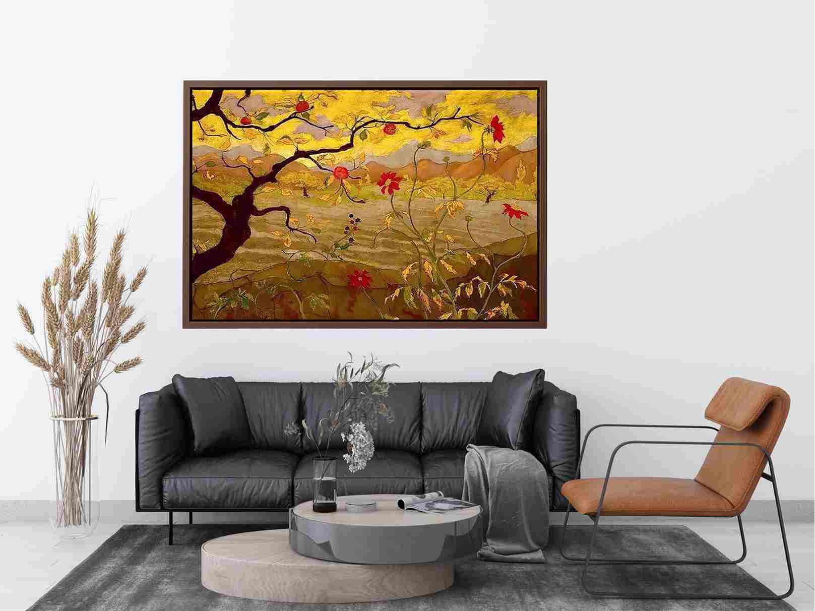 Apple Tree With Red Fruit