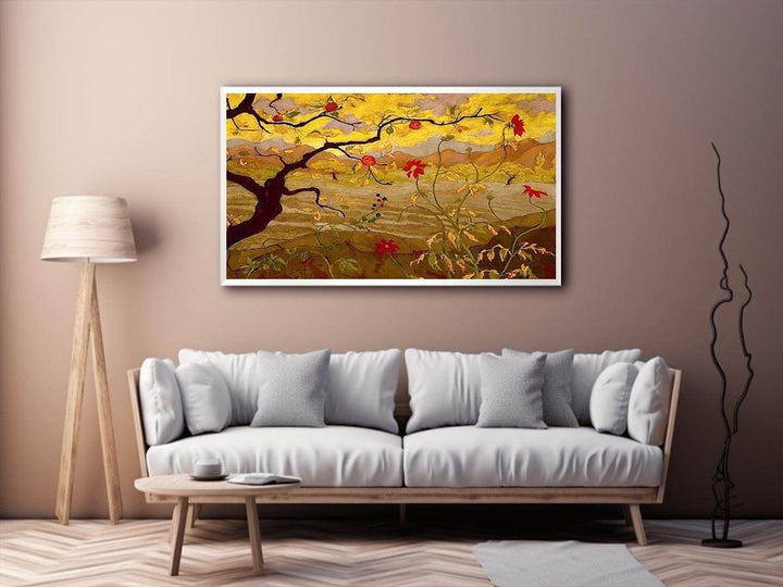 Apple Tree With Red Fruit