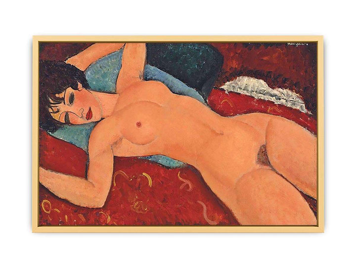 The Nude Sdraiato by Modigliani