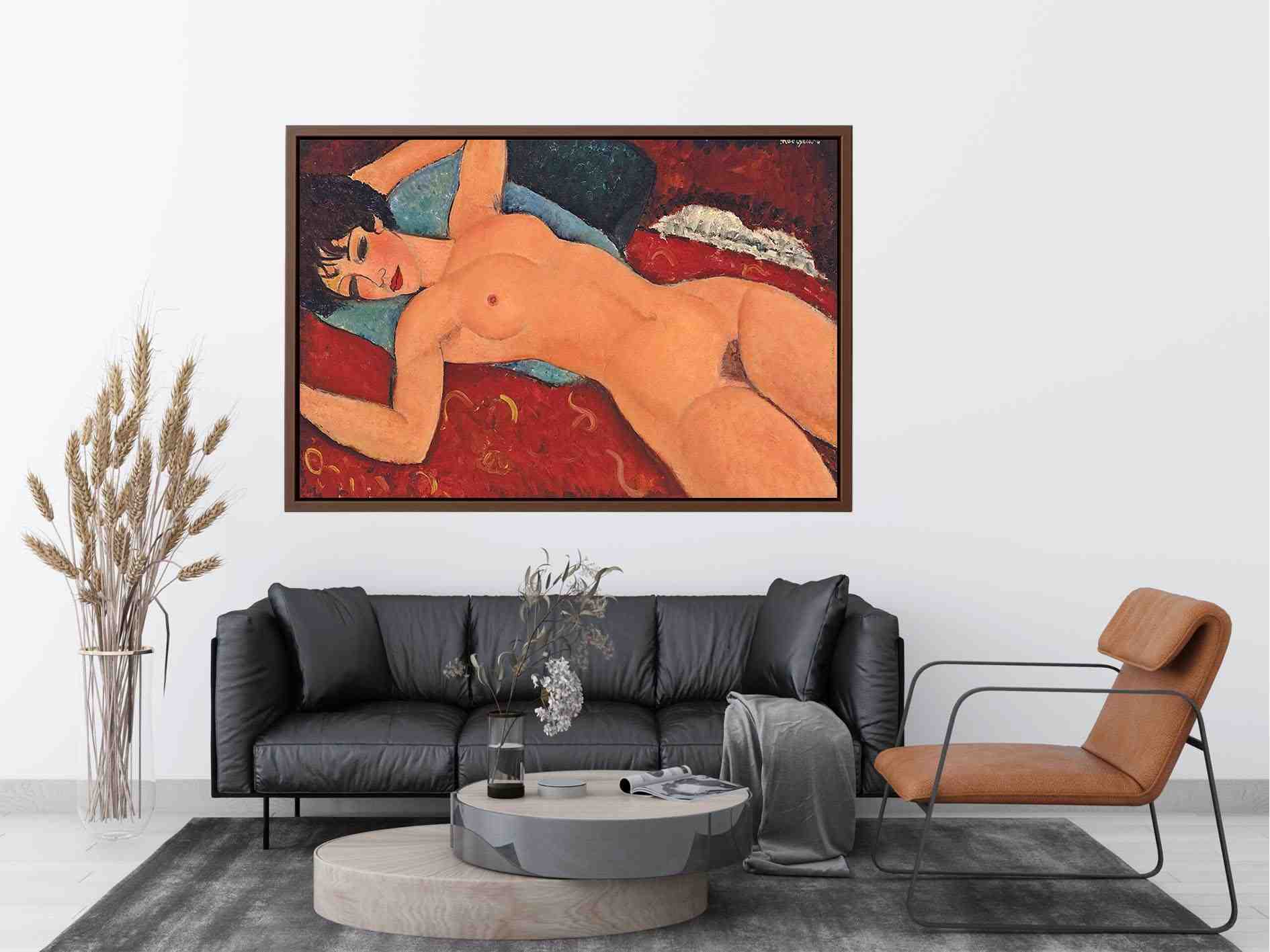 The Nude Sdraiato by Modigliani