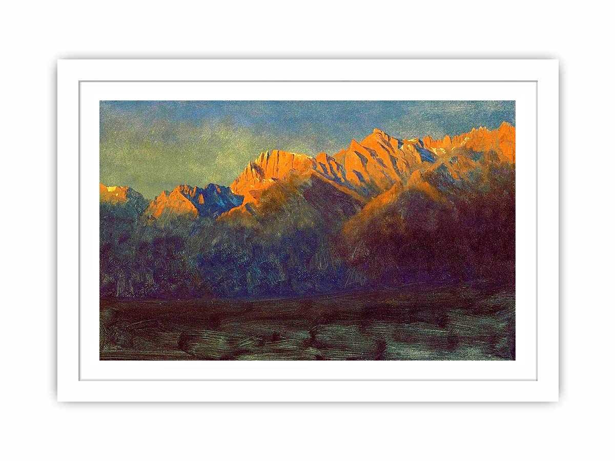 Sunrise in Sierras By Albert Birštadt