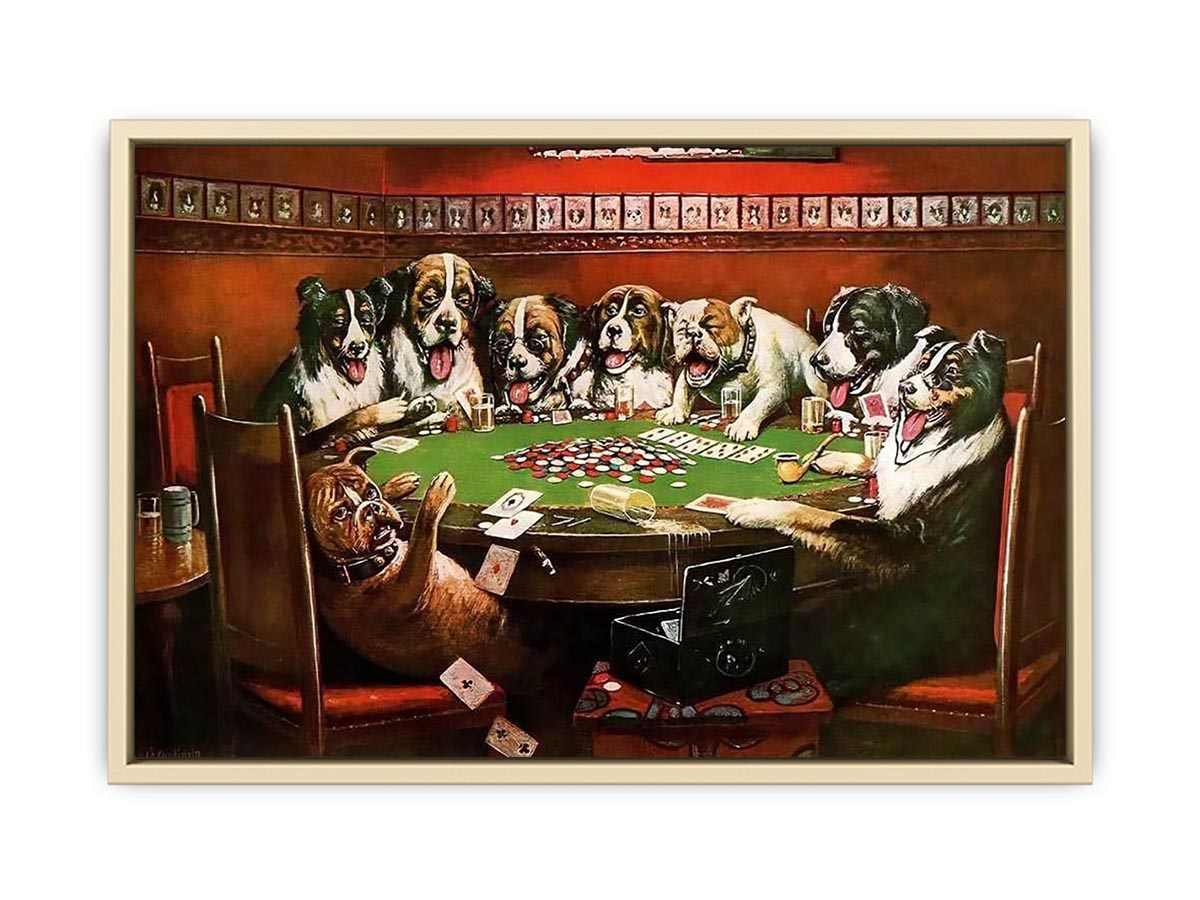 Poker Sympathy by  Cassius Marcellus Coolidge