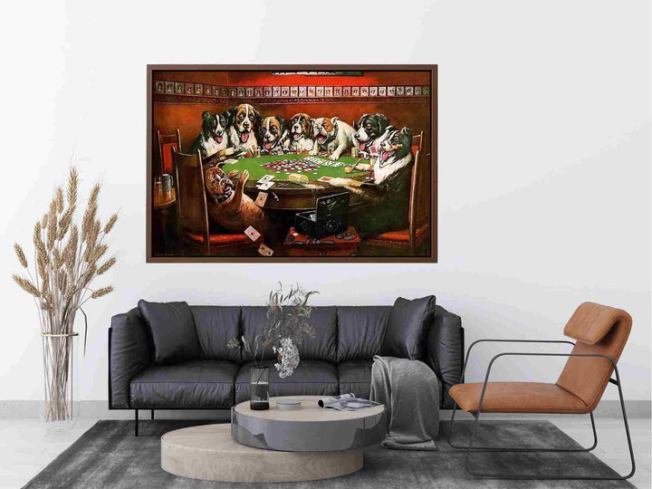 Poker Sympathy by  Cassius Marcellus Coolidge