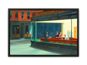 Nighthawks Painting