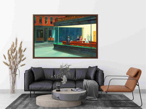 Nighthawks Painting