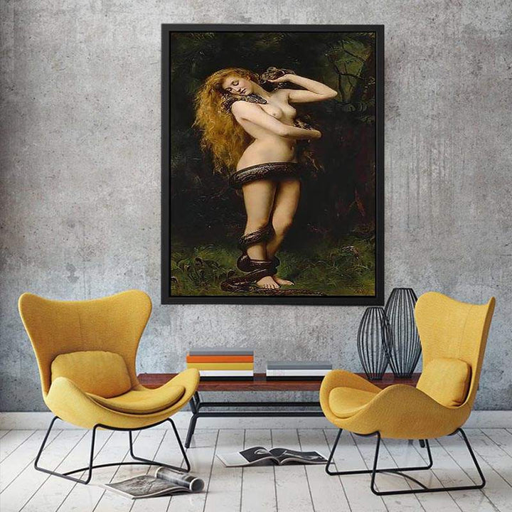 Lilith Painting by John Collier