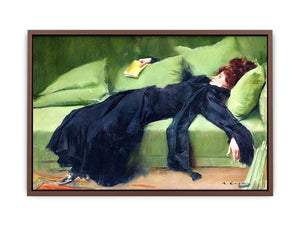 After the Ball Painting by Ramon Casas