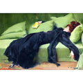 After the Ball Painting by Ramon Casas