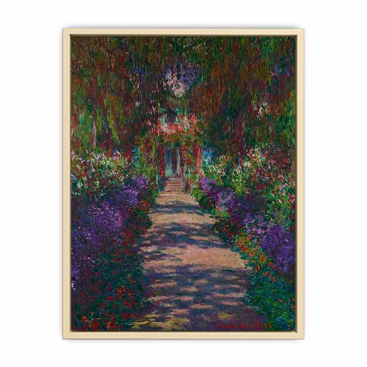 A Pathway in Monet's Garden in Giverny