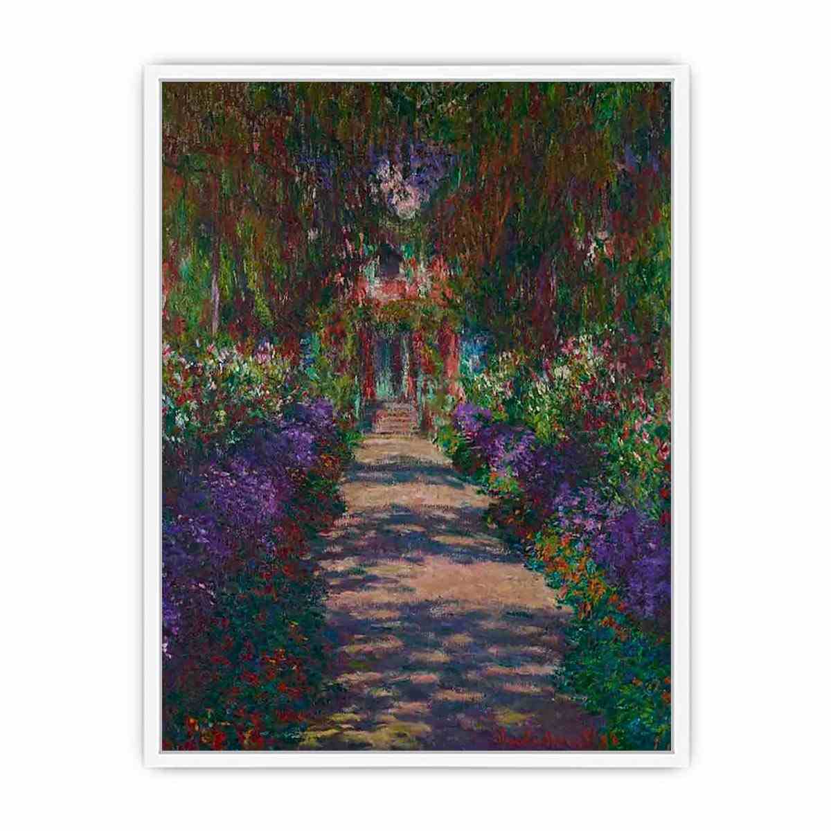 A Pathway in Monet's Garden in Giverny
