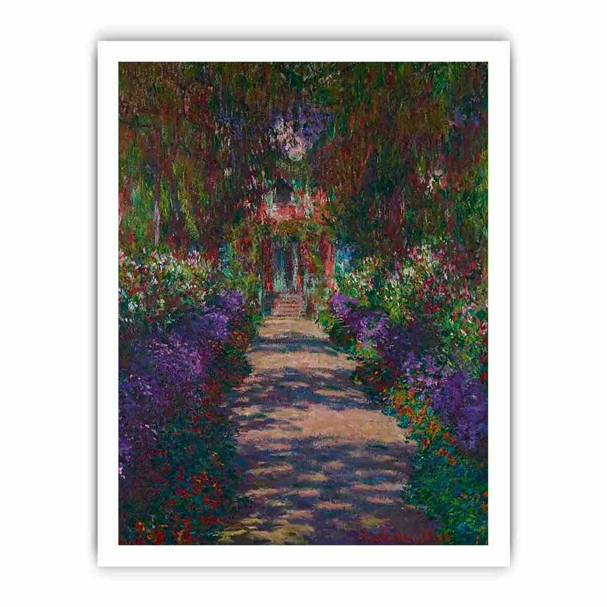 A Pathway in Monet's Garden in Giverny