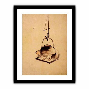 Hokusai tanuki tea kettle