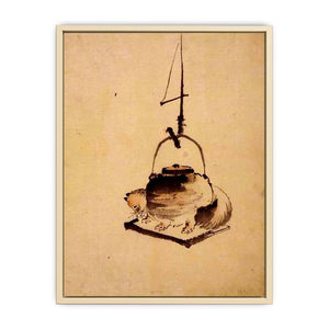 Hokusai tanuki tea kettle