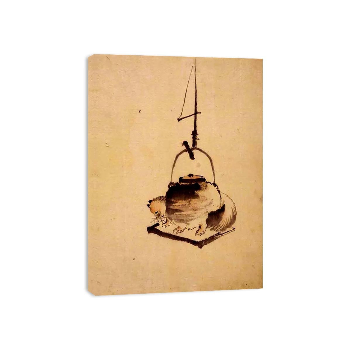 Hokusai tanuki tea kettle