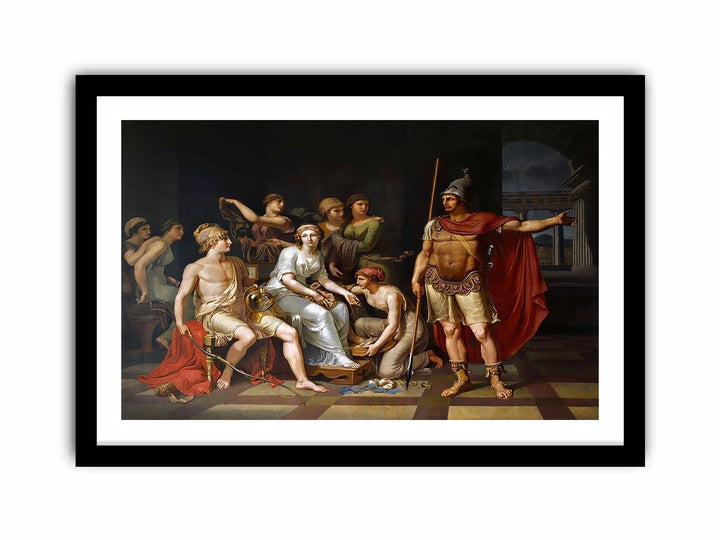 Hector Admonishes Paris  and Exhorts Him to Go to War